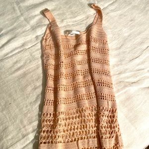 ERICA TANOV CROCHETED TANK